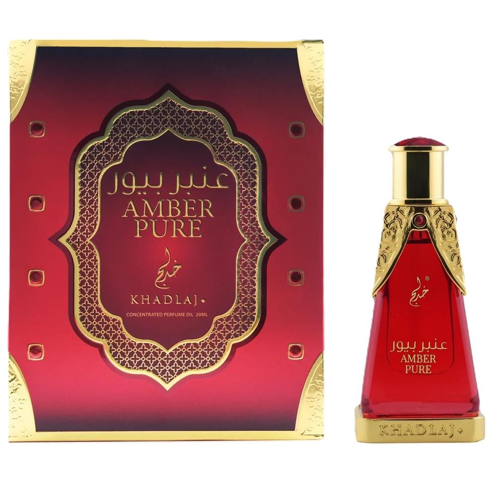 PERFUME KHADLAJ PURE AMBER CPO UNISEX 0.67 OZ / 19 ML - 2