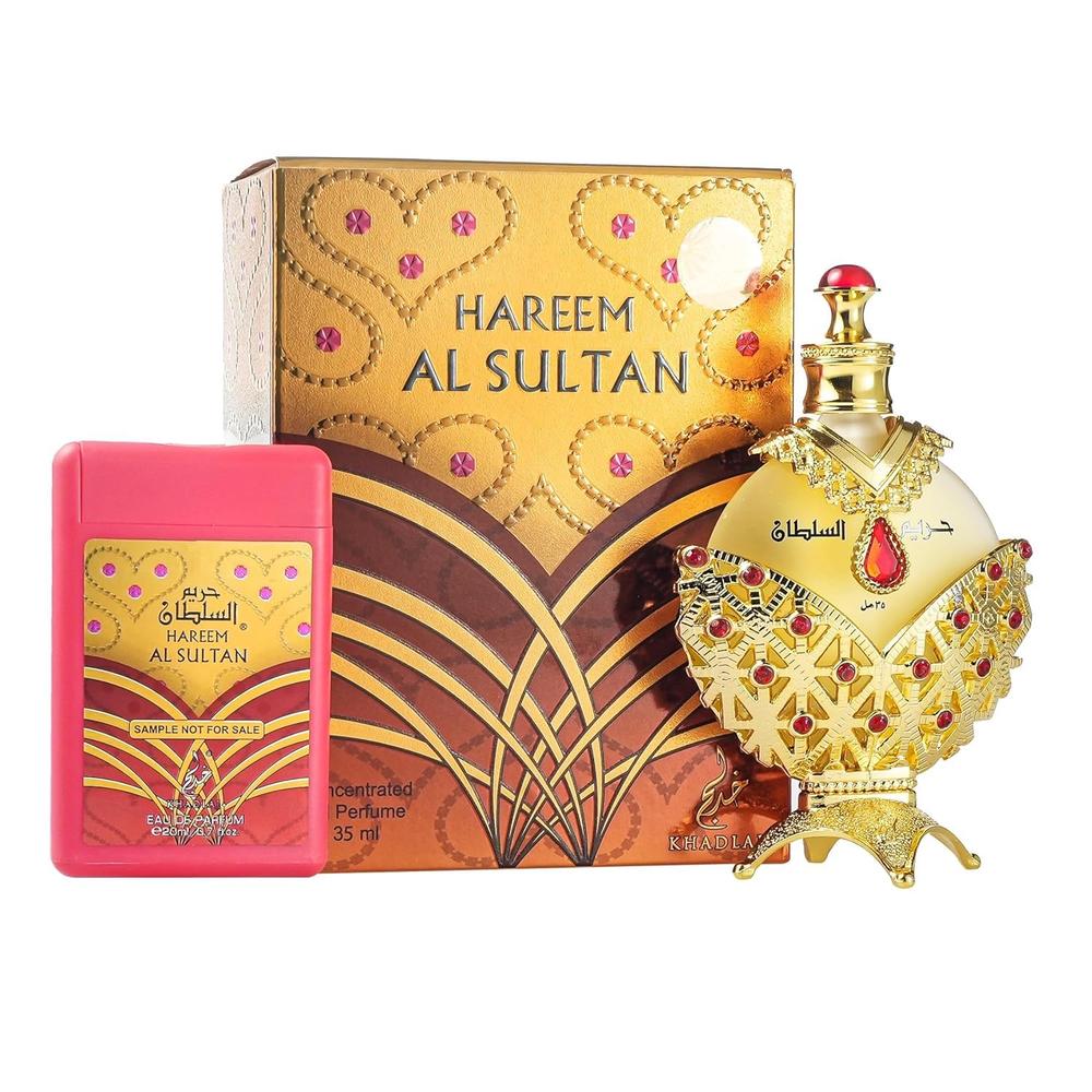 PERFUME KHADLAJ HAREEM AL SULTAN GOLD CPO UNISEX 1.18 OZ / 35 ML - 4