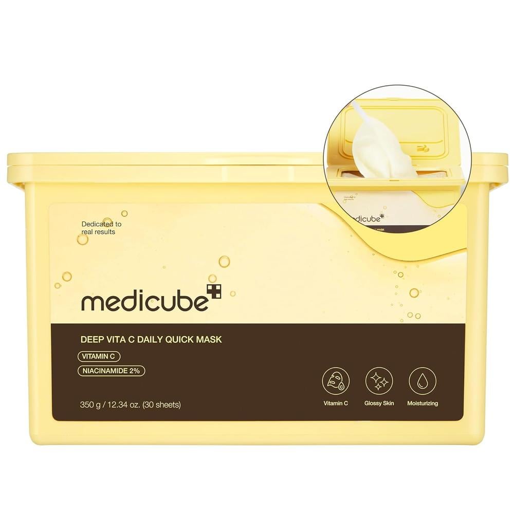 MASCARILLAS MEDICUBE DEEP VITA C DAILY QUICK MASK 30 UND - 1