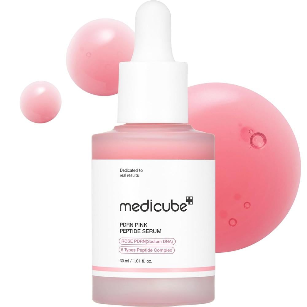 SUERO MEDICUBE PDRN PINK PEPTIDE SERUM 1 OZ / 30 ML - 1