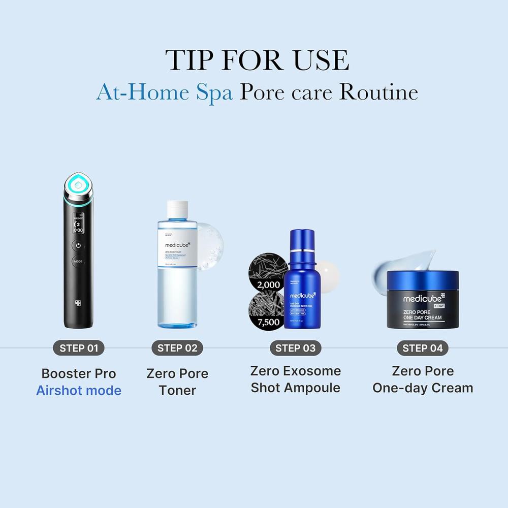 TÓNICO MEDICUBE ZERO PORE TONER 8.45 OZ / 250 ML - 6