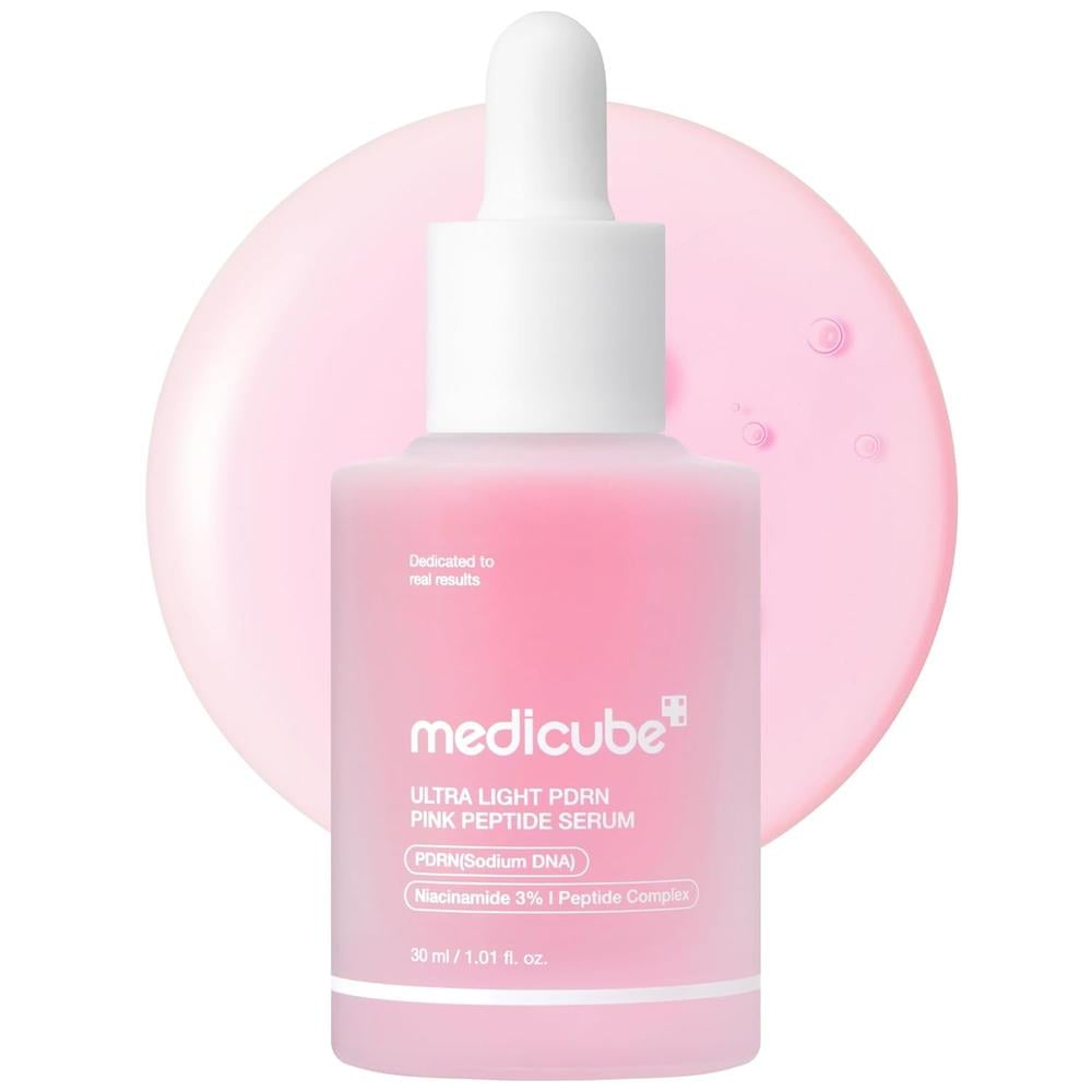 SUERO DE PEPTIDOS ROSAS MEDICUBE PDRN ADN DE SALMON 1 OZ / 30 ML - 1
