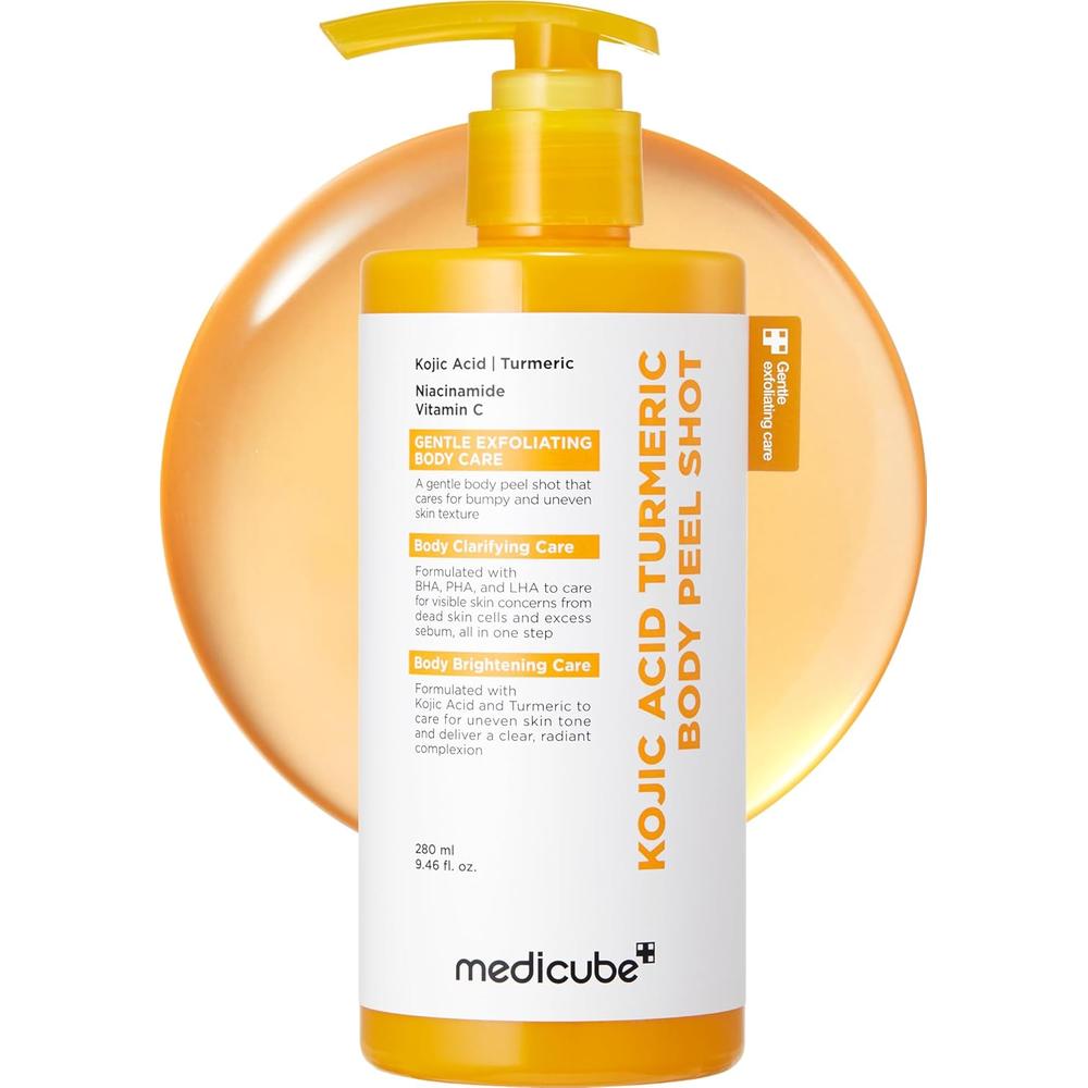 PEELING CORPORAL MEDICUBE ACIDO KOJICO Y CURCUMA 9.46 OZ / 280 ML - 1