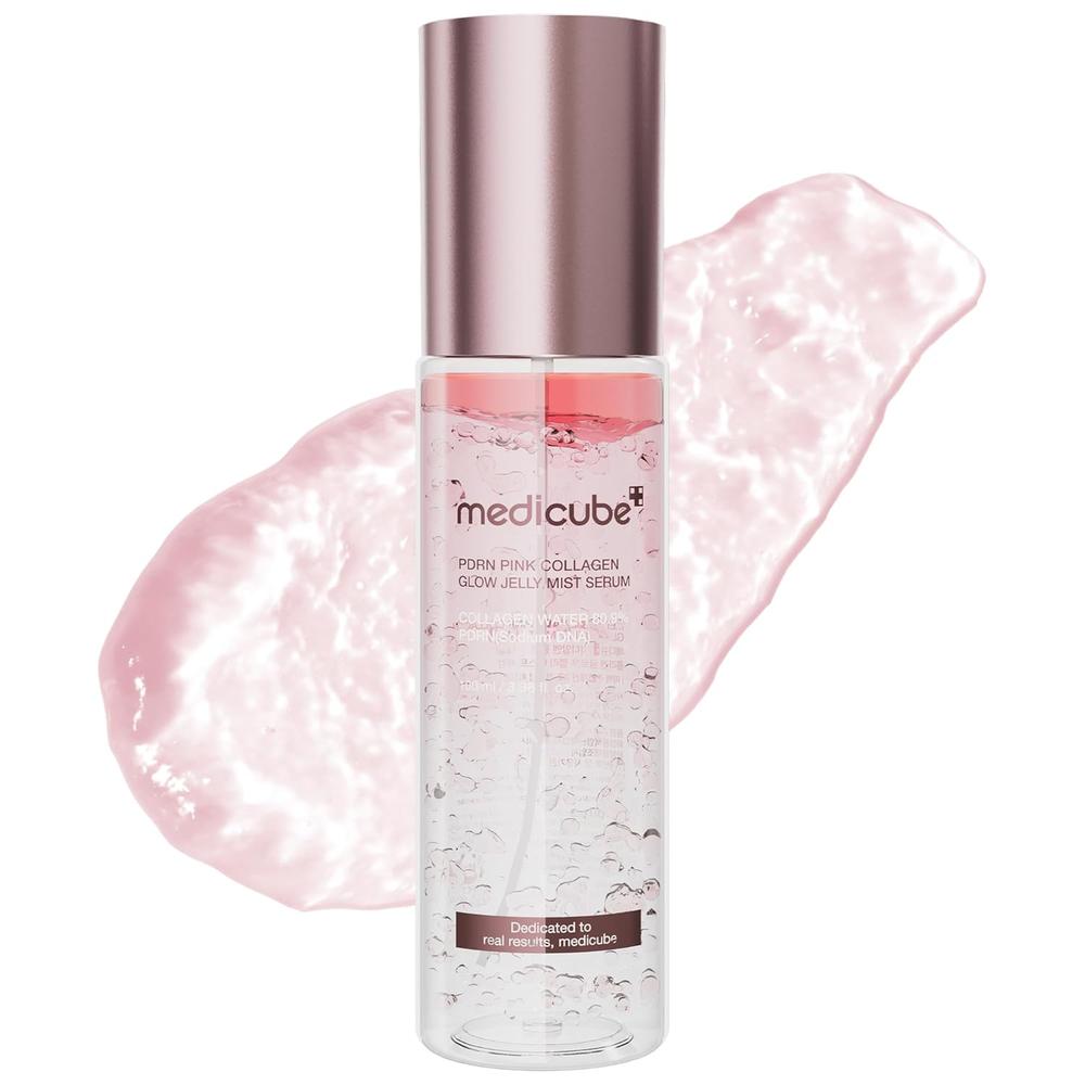 SERUM EN BRUMA DE GELATINA MEDICUBE COLAGENO ROSA PDRN 3.38 OZ / 100 ML - 1