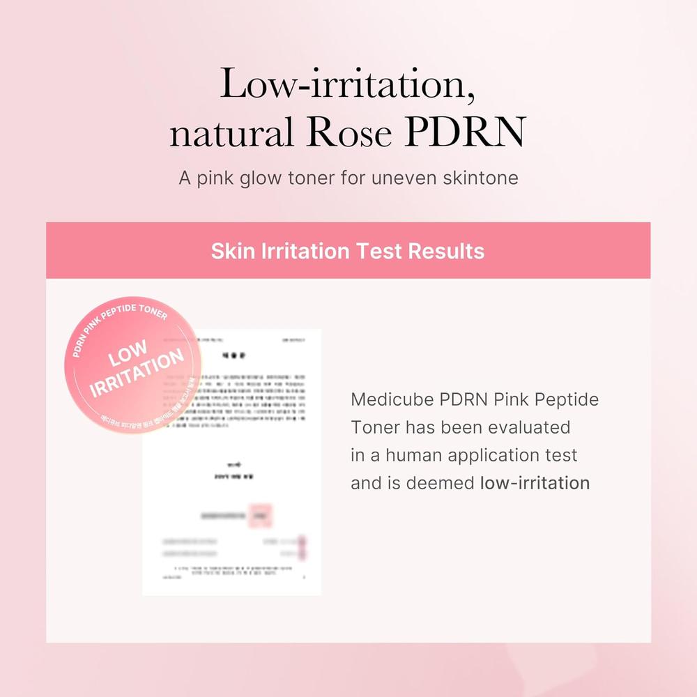 TÓNICO FACIAL MEDICUBE PDRN PINK PEPTIDE TONER 8.45 OZ / 250 ML - 4