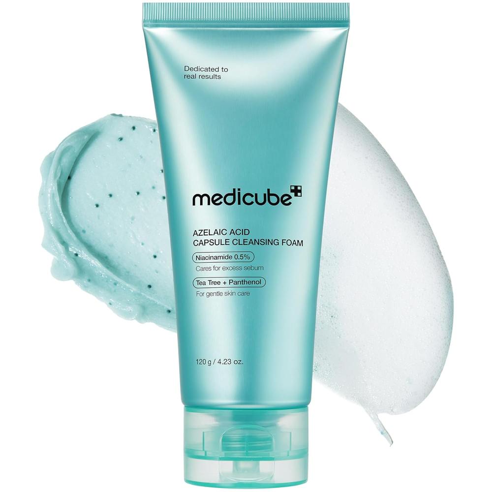 LIMPIADOR FACIAL EN ESPUMA MEDICUBE CAPSULAS DE ACIDO AZELAICO 4.23 OZ / 120 G - 1
