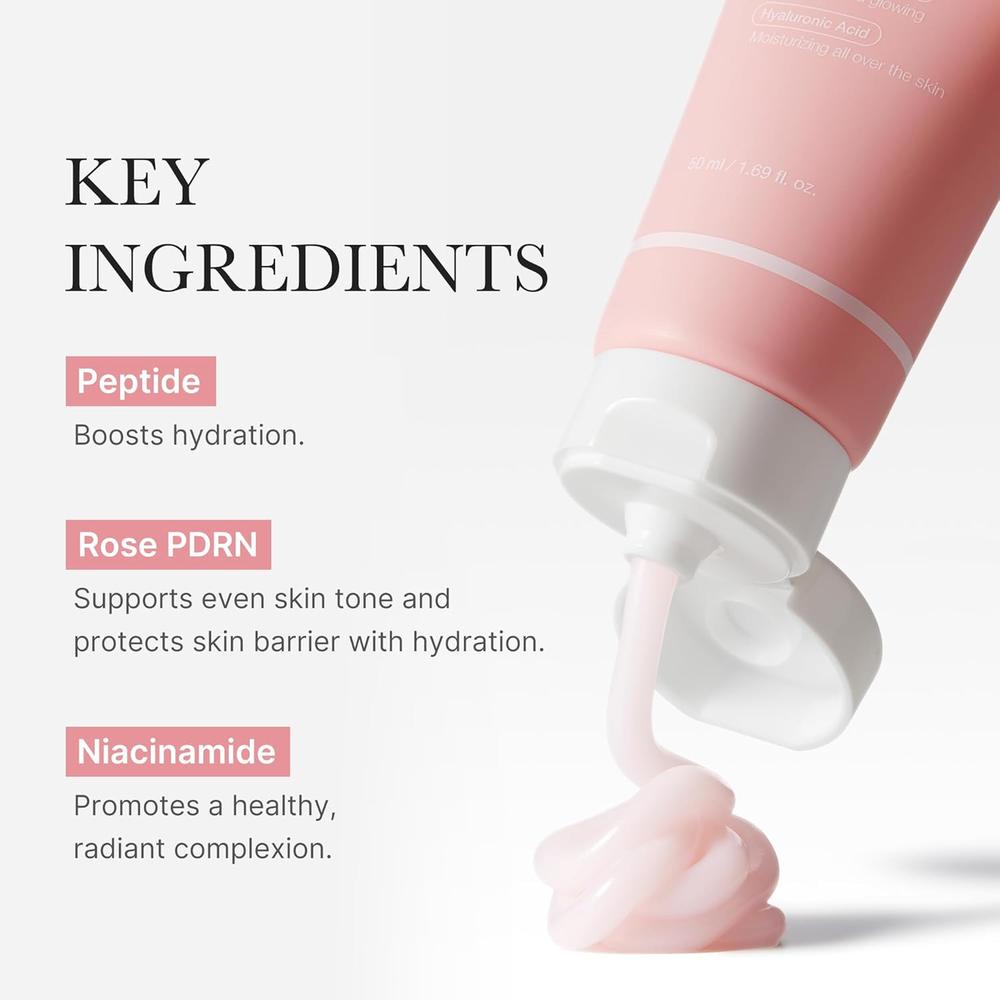 CREMA HIDRATANTE MEDICUBE PDRN PINK HYALURONIC MOISTURIZER 1.7 OZ / 50 ML - 5