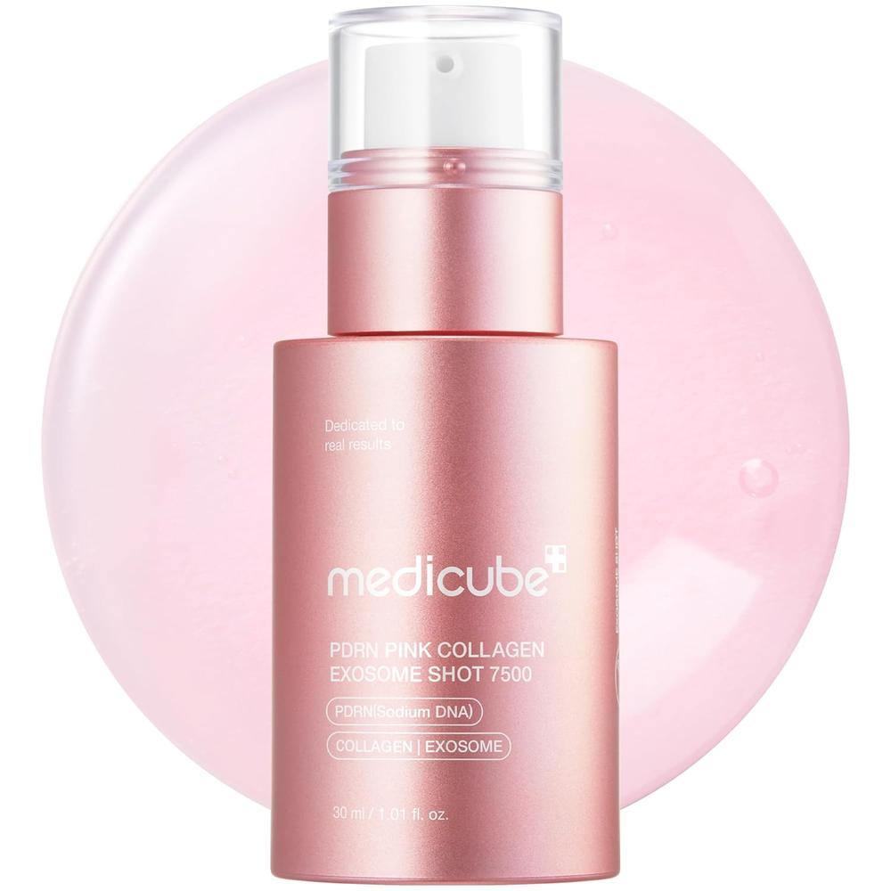 SUERO MEDICUBE EXOSOME SHOT PDRN PINK COLLAGEN 7500 PPM 1 OZ / 30 ML - 1