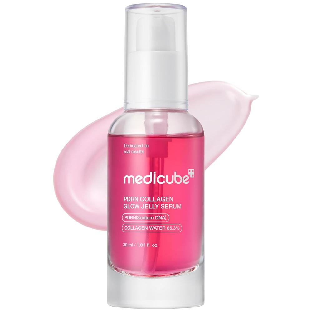 COLAGENO ILUMINADOR MEDICUBE PDRN ROSA SERUM EN GEL 1 OZ / 30 ML - 1