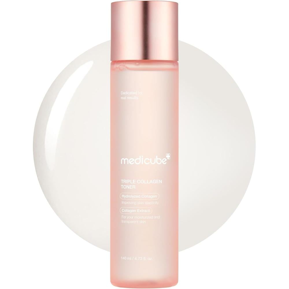 TÓNICO MEDICUBE TRIPLE COLLAGEN TONER 4.73 OZ / 140 ML - 1