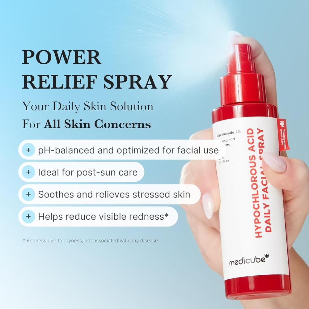 SPRAY CALMANTE MEDICUBE POWER SOOTHING SPRAY 4.22 OZ / 125 ML - 2