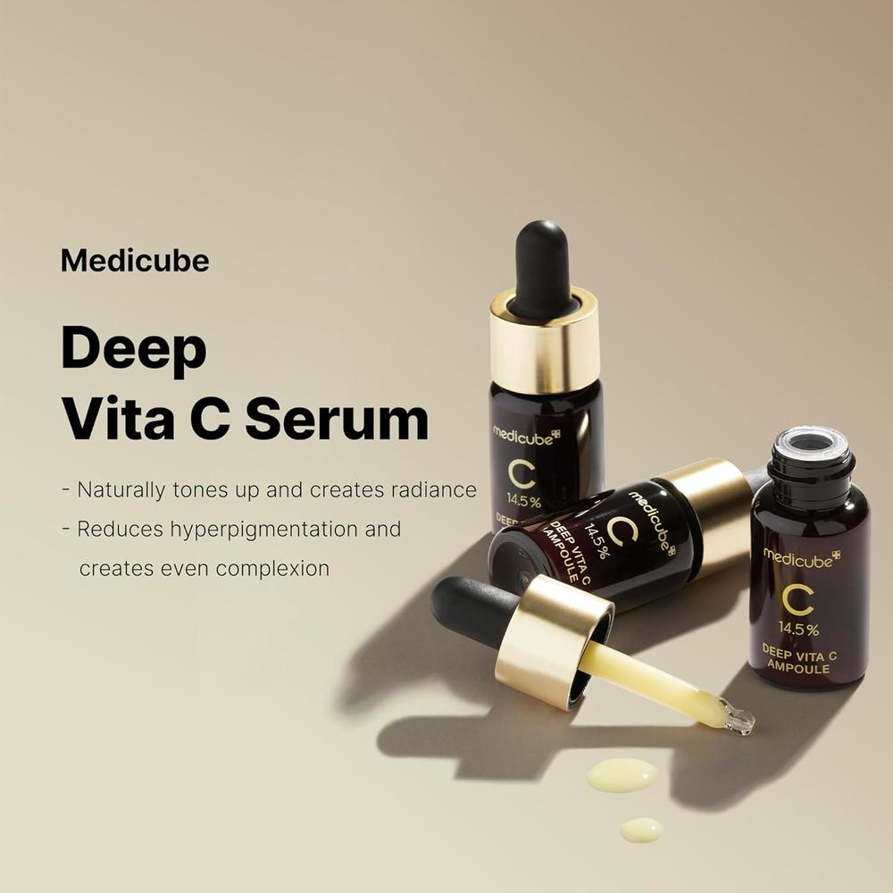 SET SUERO MEDICUBE DEEP VITA C SERUM 2.0 - 3 PZS - 3