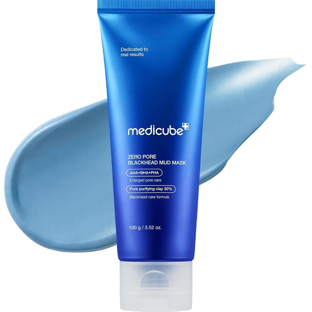 MASCARILLA MEDICUBE ZERO PORE BLACKHEAD MUD MASK 3.52 OZ / 100 G - 1