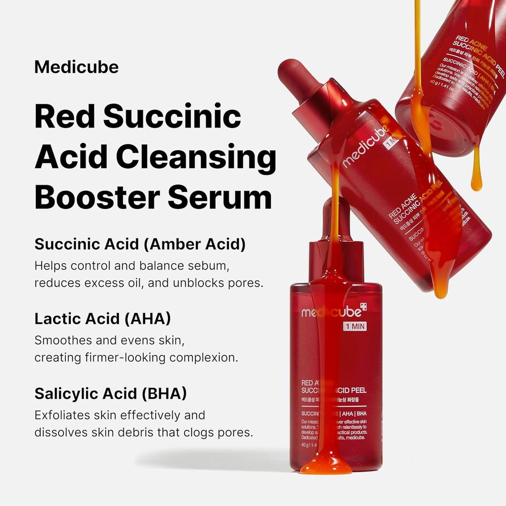 EXFOLIANTE MEDICUBE 21% ACID SERUM 1.38 OZ / 41 ML - 3