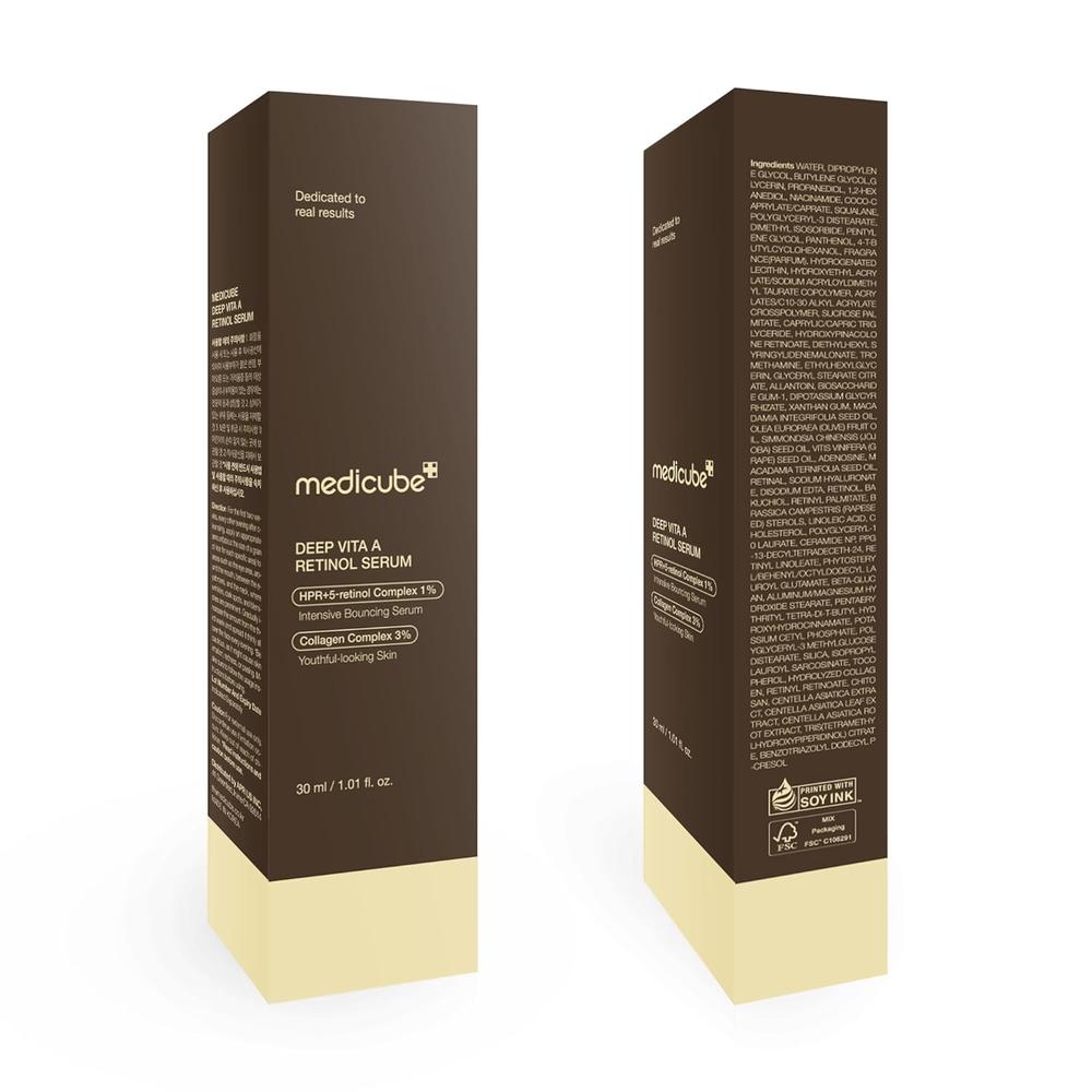 SUERO MEDICUBE DEEP REVIVING RETINOL SERUM 1 OZ / 30 ML - 6