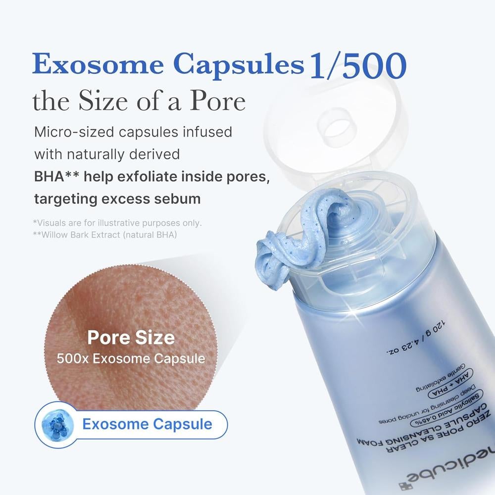 ESPUMA LIMPIADORA MEDICUBE ZERO PORE CAPSULE CLEANSER 4.23 OZ / 120 G - 5