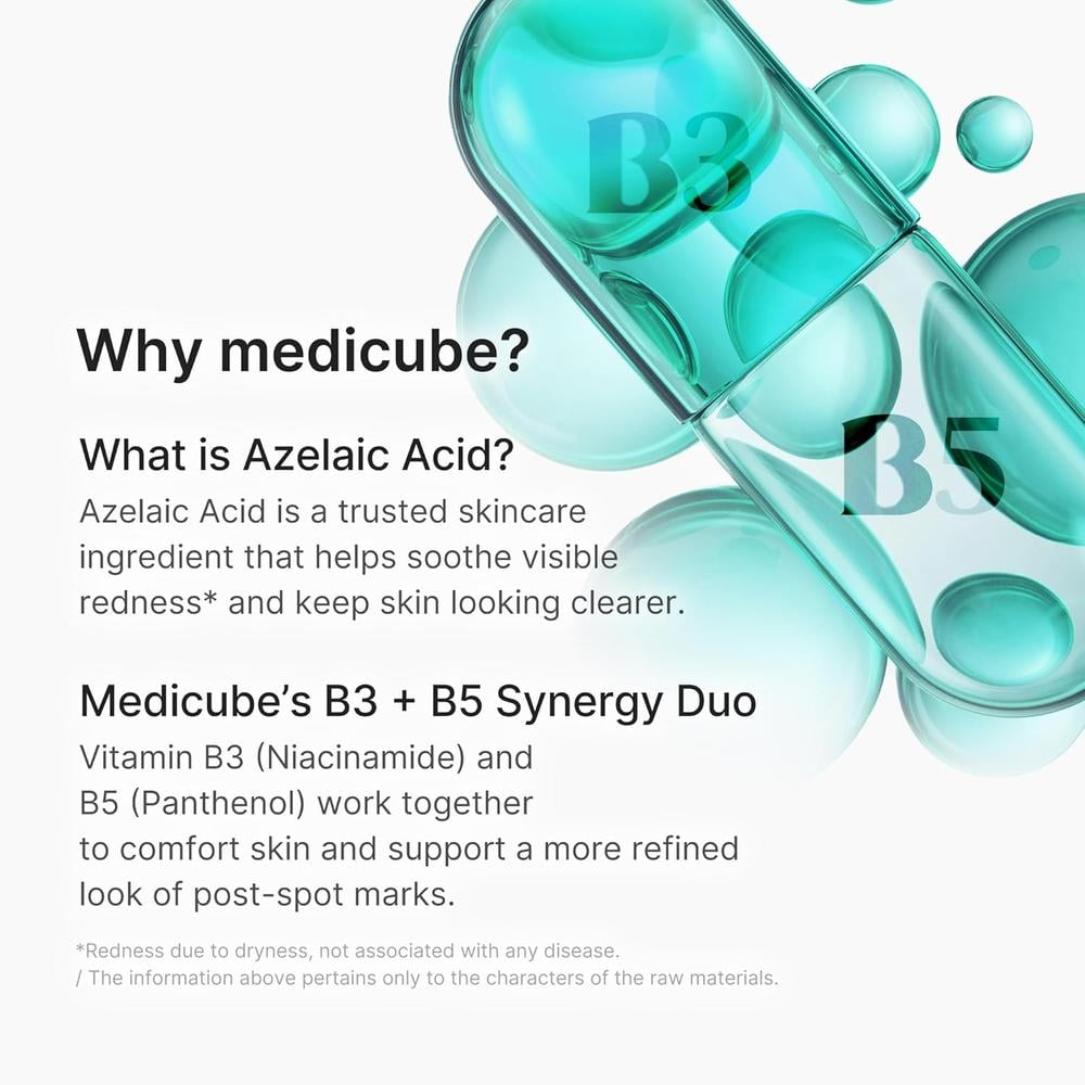 SERUM CALMANTE MEDICUBE ACIDO AZELAICO 10 - 1 OZ / 30 ML - 4