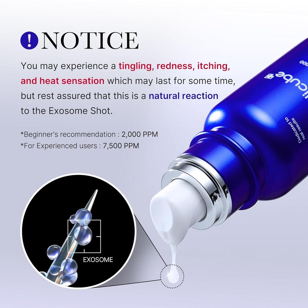 SUERO MEDICUBE EXOSOME SHOT ZERO 7500 PPM 1 OZ / 30 ML - 3