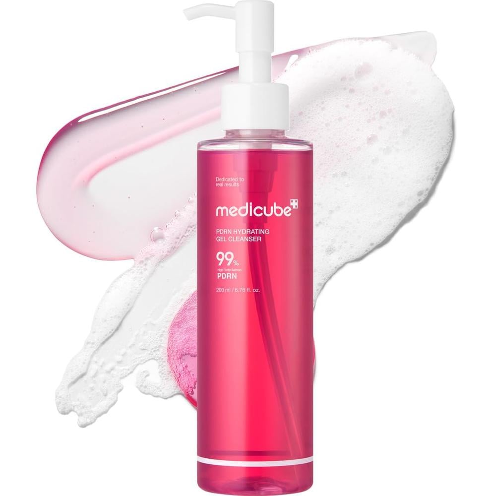 LIMPIADOR FACIAL EN GEL A ESPUMA MEDICUBE PDRN 6.76 OZ / 200 ML - 1