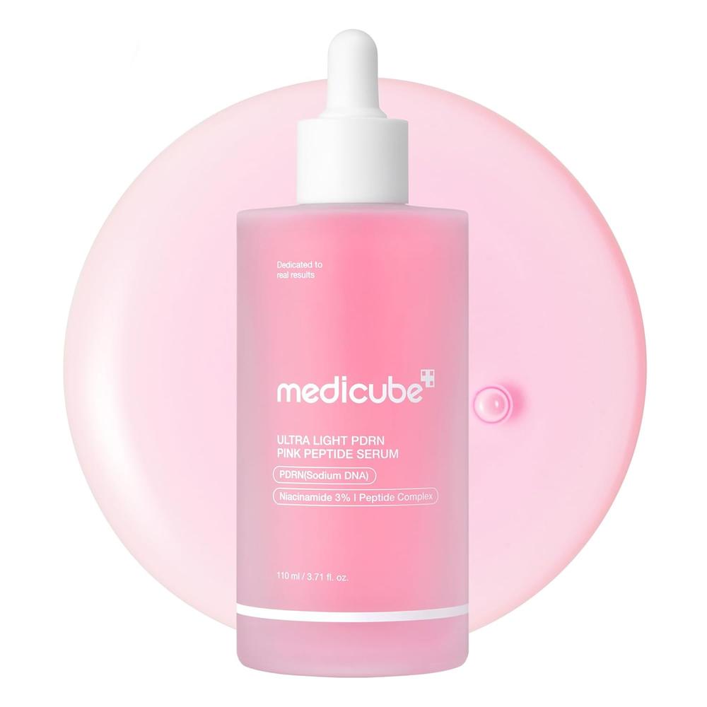 SUERO DE PEPTIDOS ROSAS MEDICUBE PDRN ADN DE SALMON 3.38 OZ / 100 ML - 1