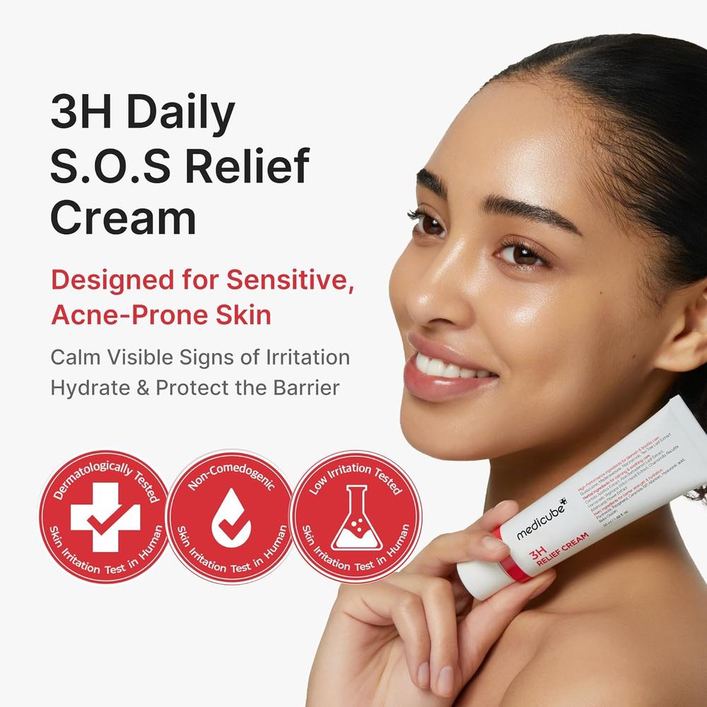 CREMA DE ALIVIO DIARIO MEDICUBE 3H - 1.7 OZ / 50 ML - 2