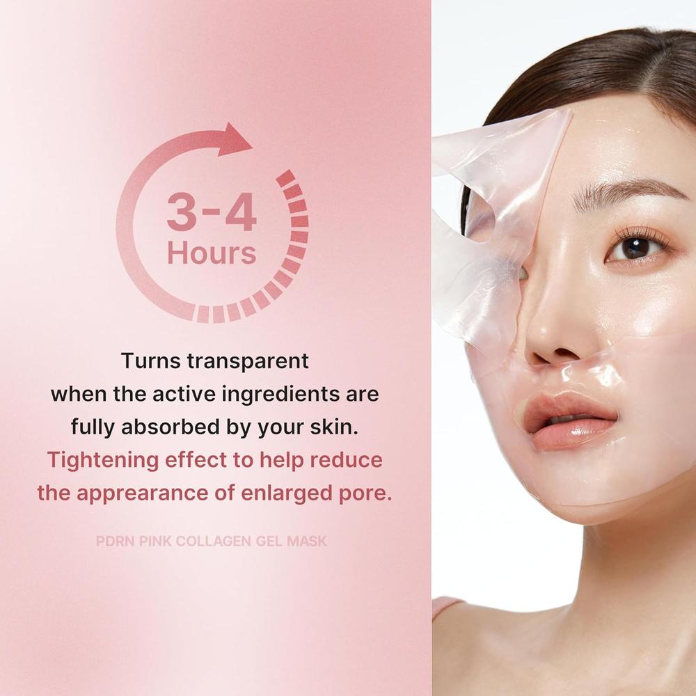 MASCARILLA MEDICUBE SALMON PINK COLLAGEN GEL MASK 0.98 OZ / 28 G - 3
