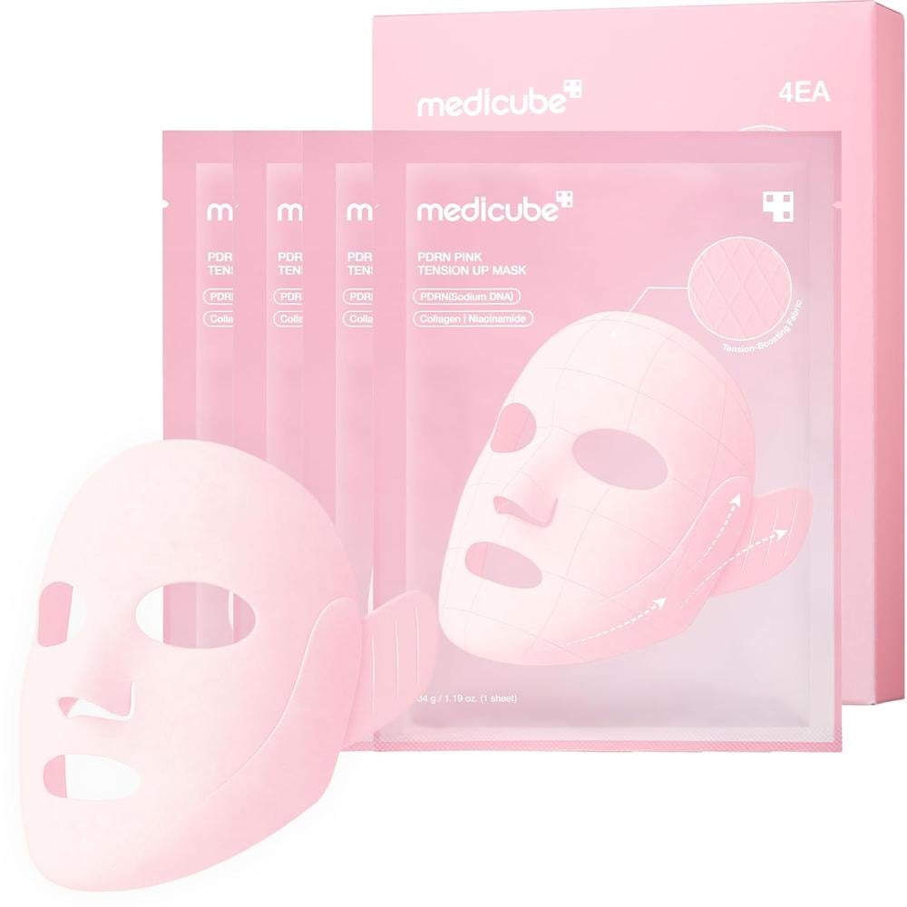 MASCARILLAS REAFIRMANTE ROSA MEDICUBE PDRN 4.80 OZ / 136 G - 1