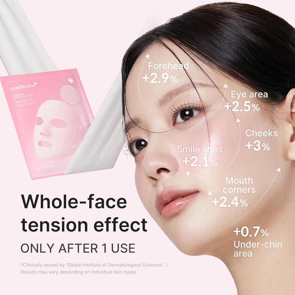 MASCARILLAS REAFIRMANTE ROSA MEDICUBE PDRN 4.80 OZ / 136 G - 4