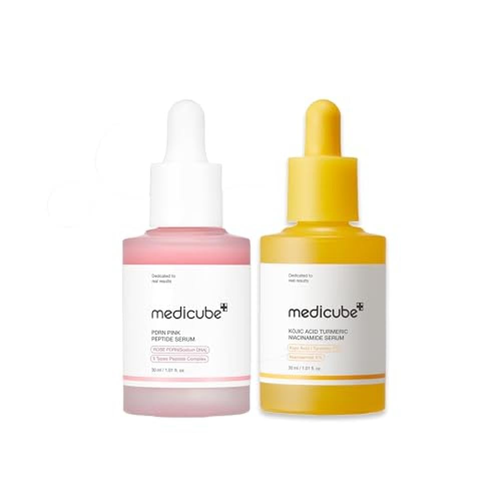 SET SERUMS VIRALES MEDICUBE PIEL CLARA Y TERSA 1 OZ / 30 ML 2 PZS - 1