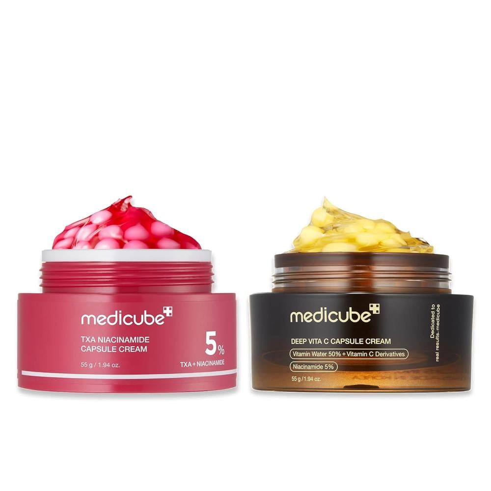 SET CAPSULAS MEDICUBE CLEAR Y GLOW 2 PZS - 1