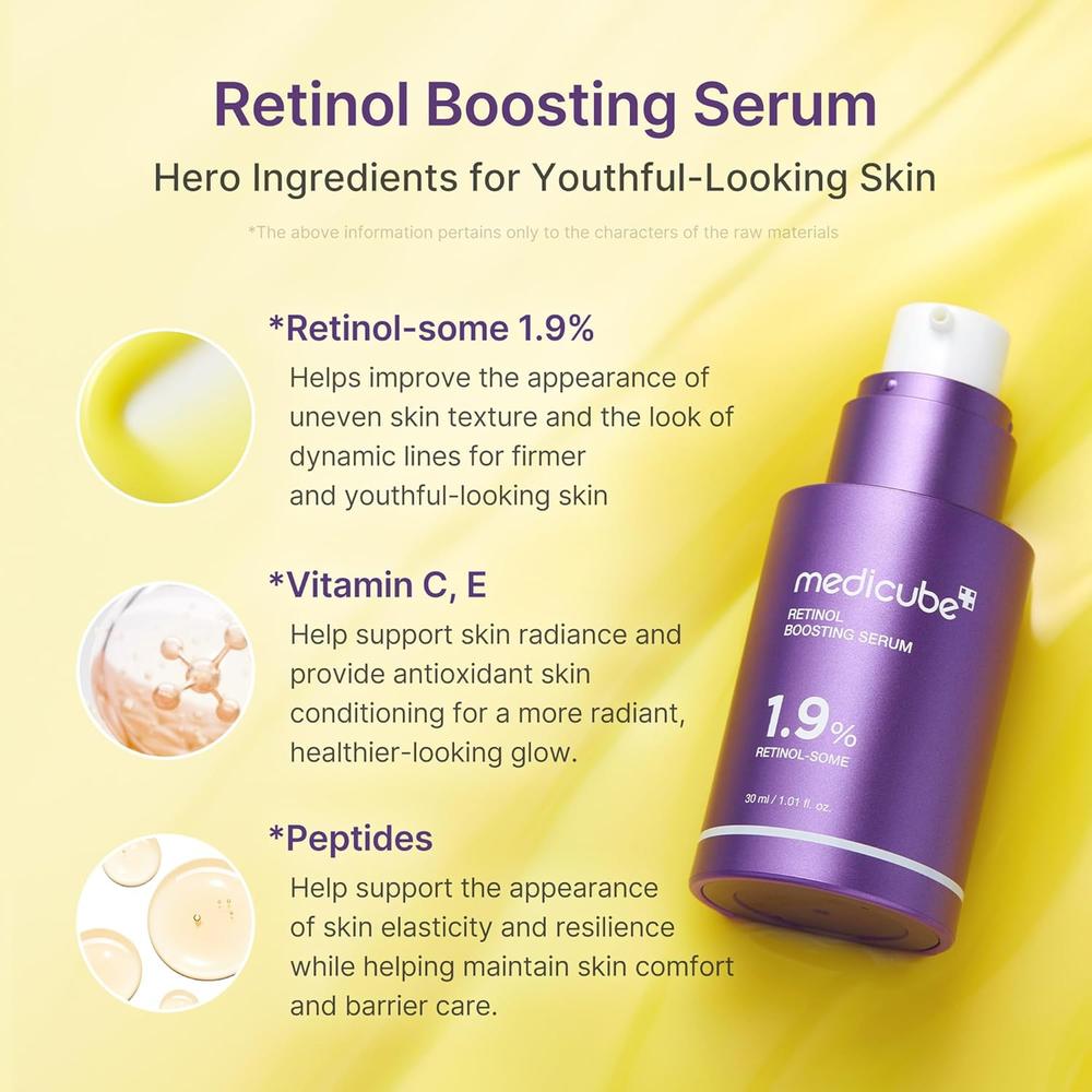 SET ILUMINADOR MEDICUBE CON RETINOL Y VITAMINA C 2 PZS - 3