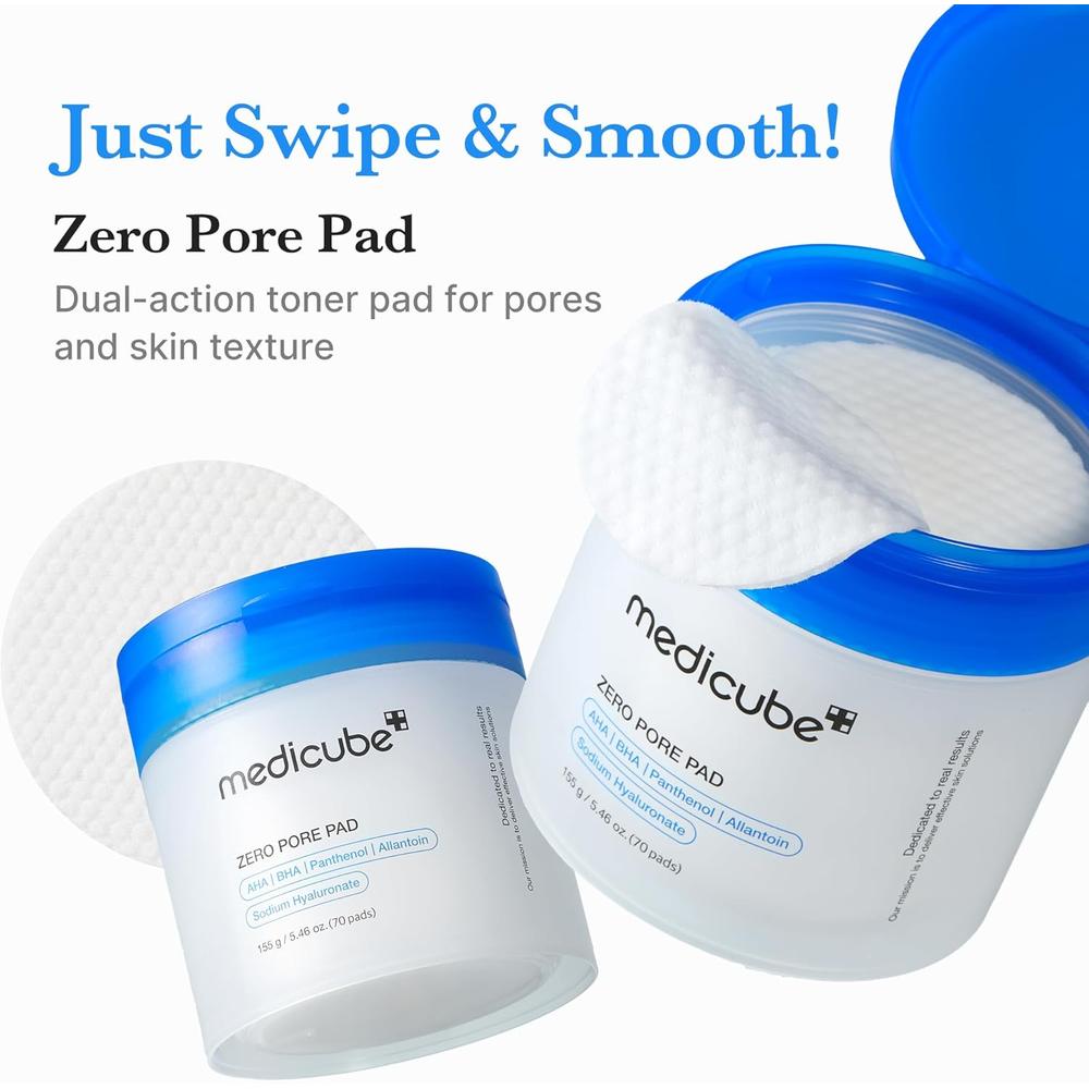 SET MEDICUBE ZERO PORE 2.0 + EXOSOME SHOT 2000 2 PZS - 3
