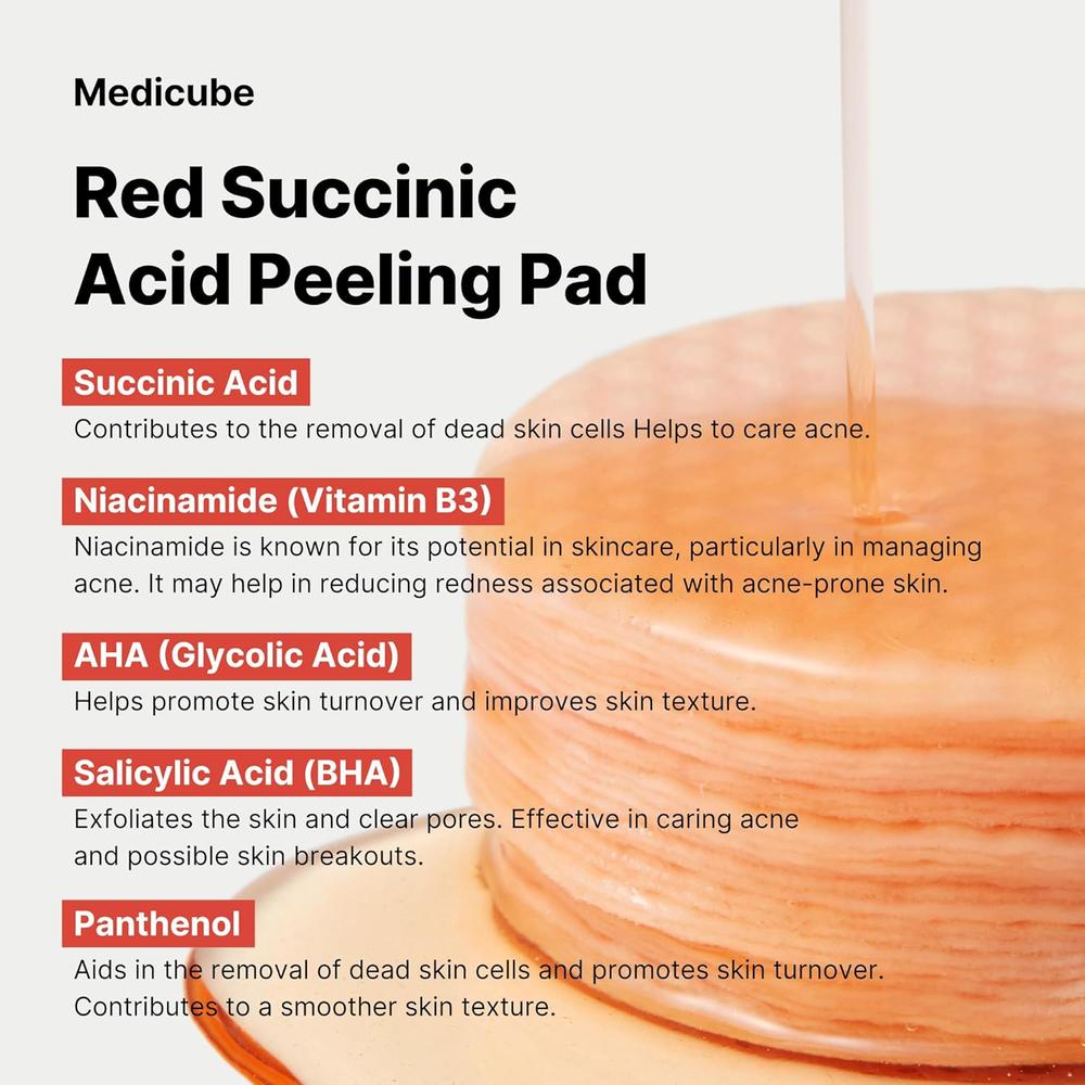 SET MEDICUBE RED EXFOLIANTE Y TONIFICANTE 2 PZS - 6