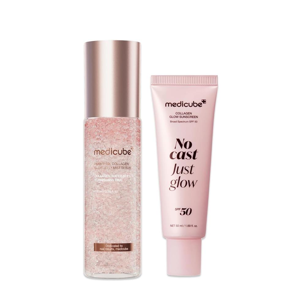 SET MEDICUBE PDRN SUN CARE Y GLOW 2 PZS - 1