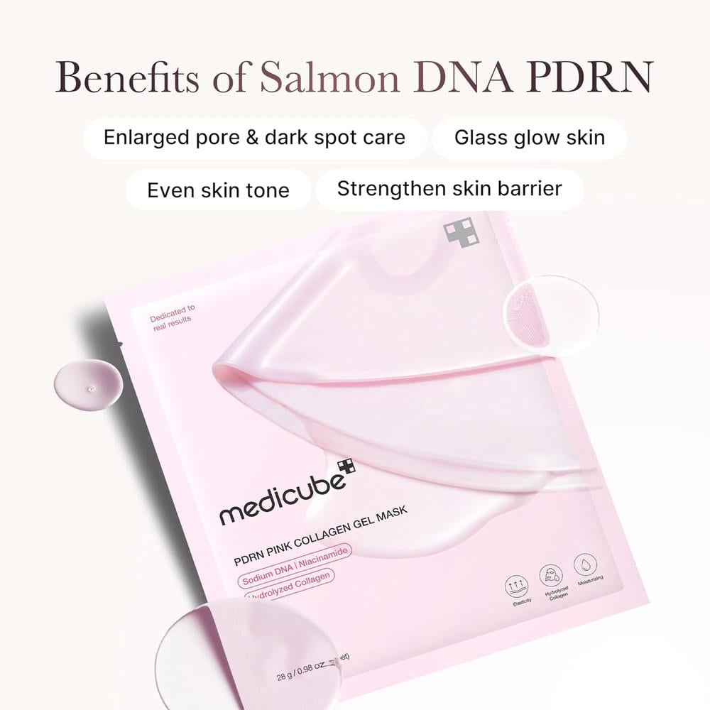 SET MEDICUBE PINK Y GOLD JELLY MASK 8PZS - 2