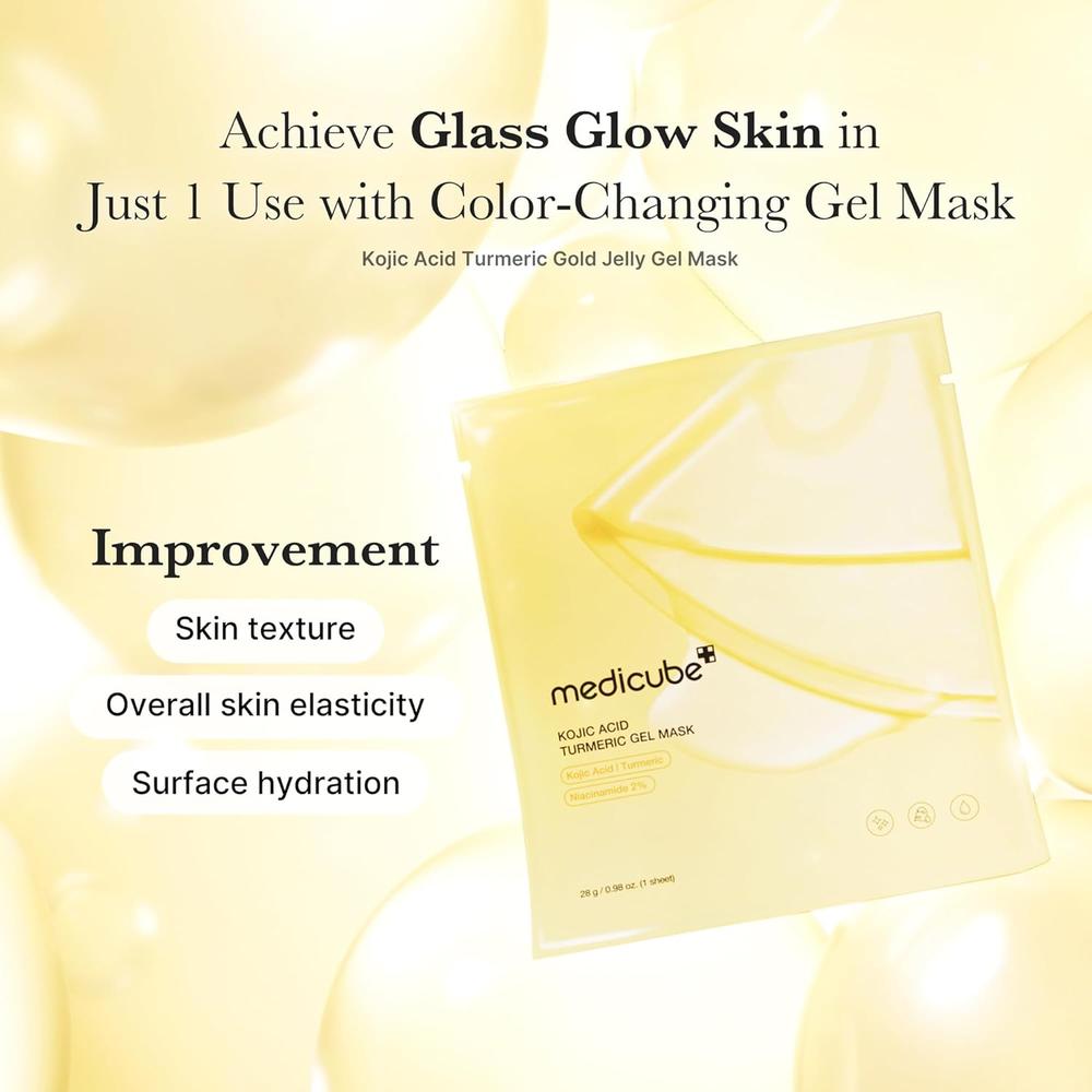 SET MEDICUBE PINK Y GOLD JELLY MASK 8PZS - 4
