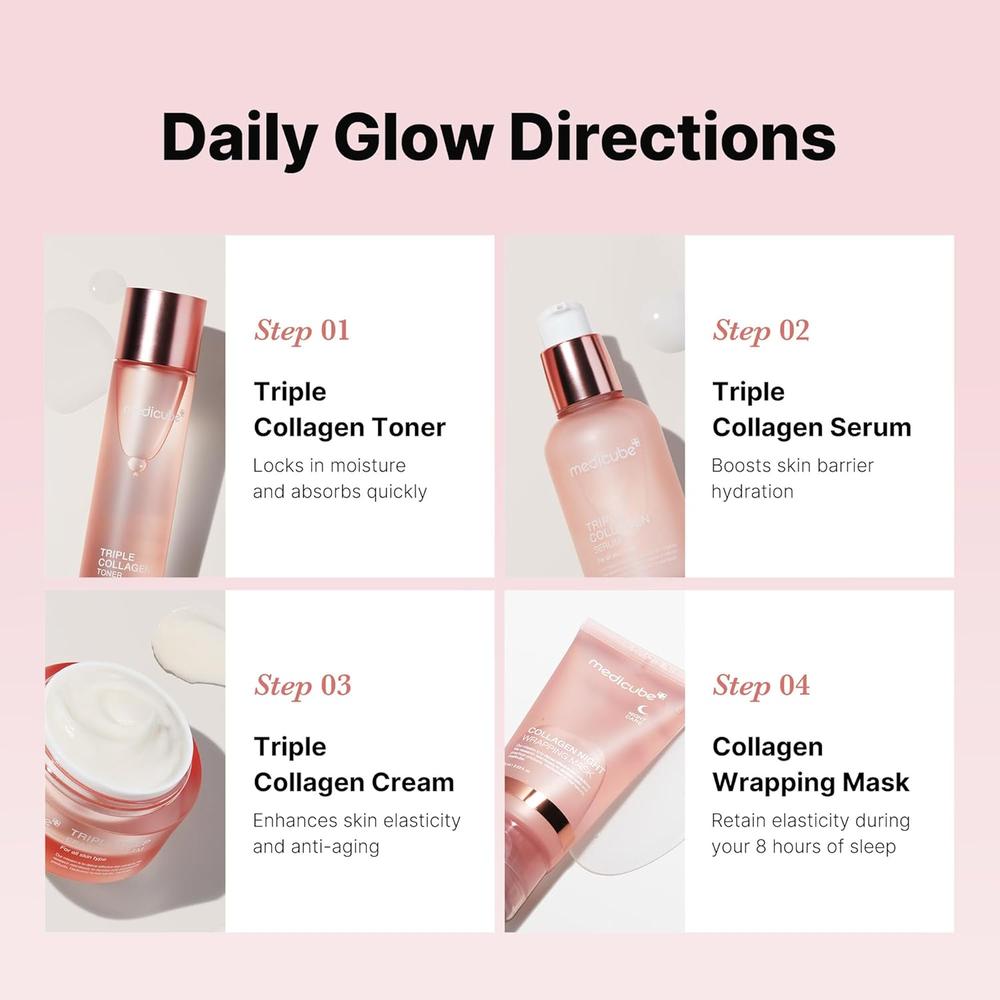 SET MEDICUBE COLLAGEN TRIAL 4 PZS - 3