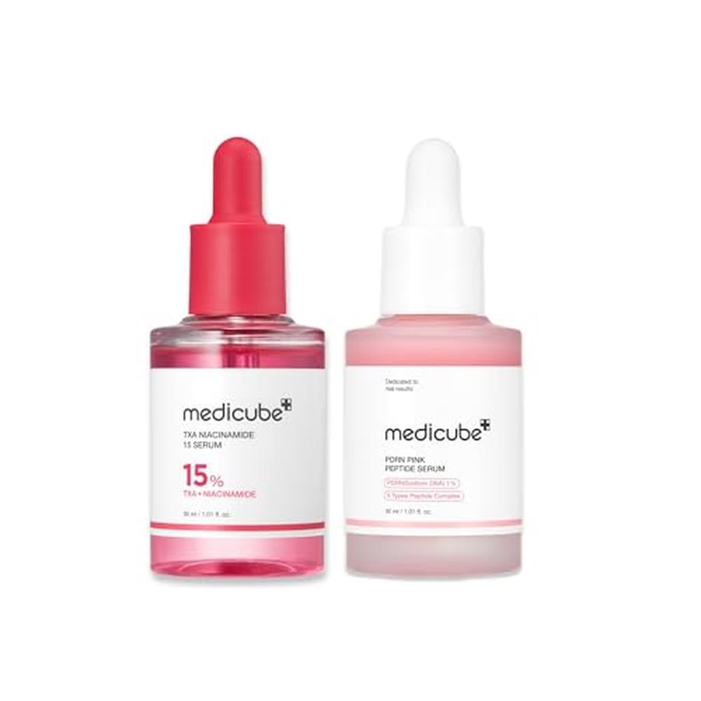 SET MEDICUBE ULTIMATE CLEAR GLASS SKIN SERUM 2 PZS - 1