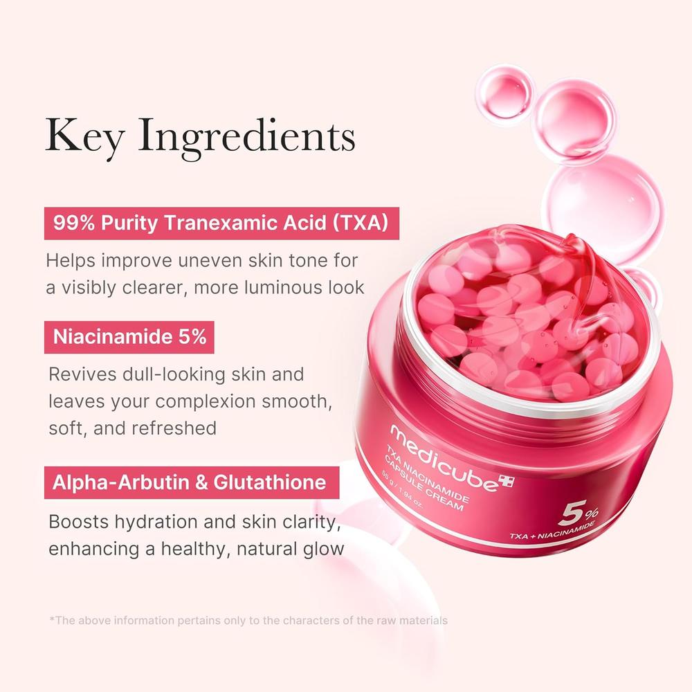 SET CREMA EN CÁPSULAS MEDICUBE ÁCIDO KÓJICO CÚRCUMA Y TXA 2 PZS - 6