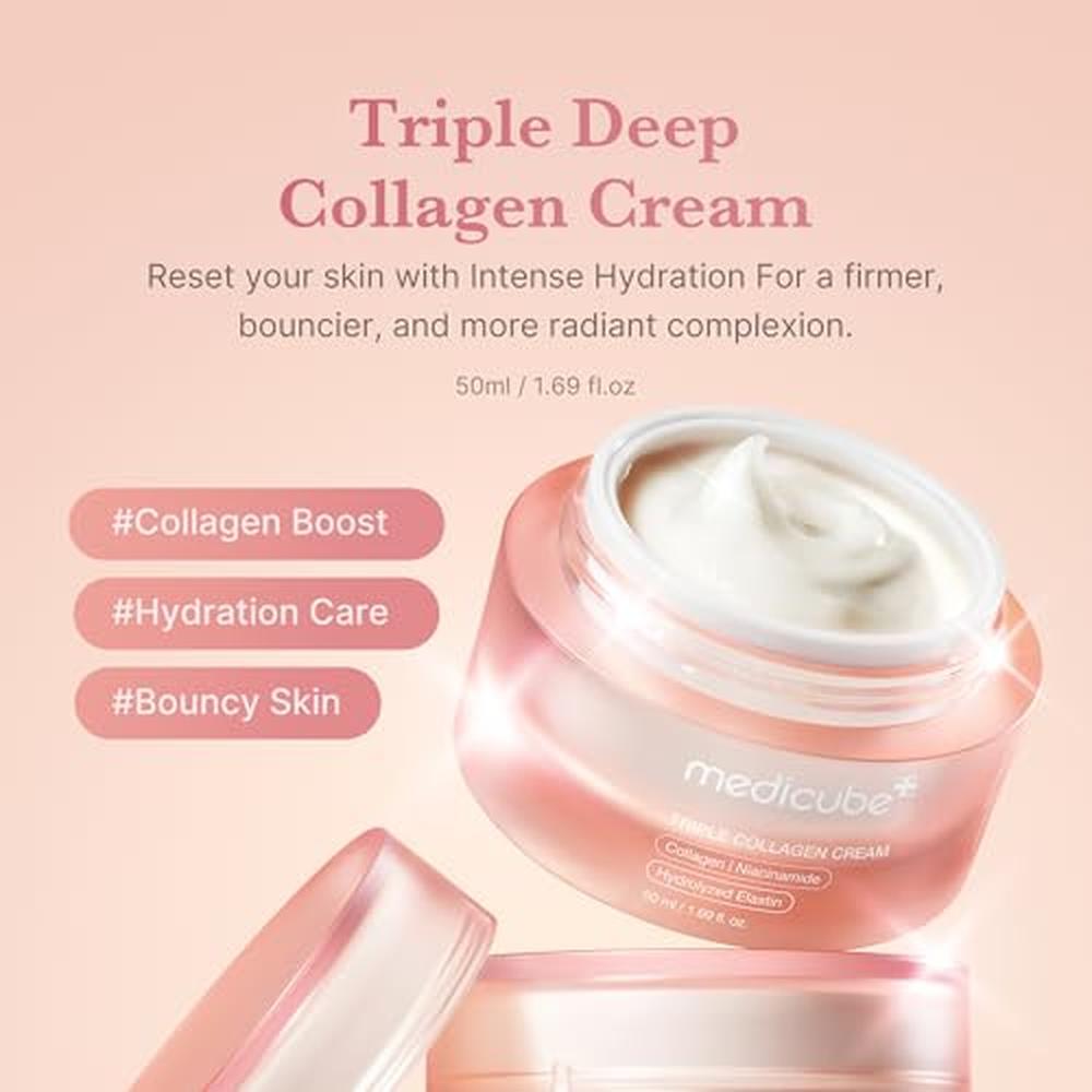 SET MEDICUBE TRIPLE COLLAGEN CREAM + SERUM - 2