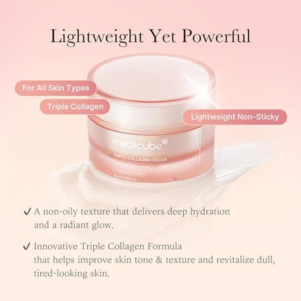 SET MEDICUBE TRIPLE COLLAGEN CREAM + SERUM - 4