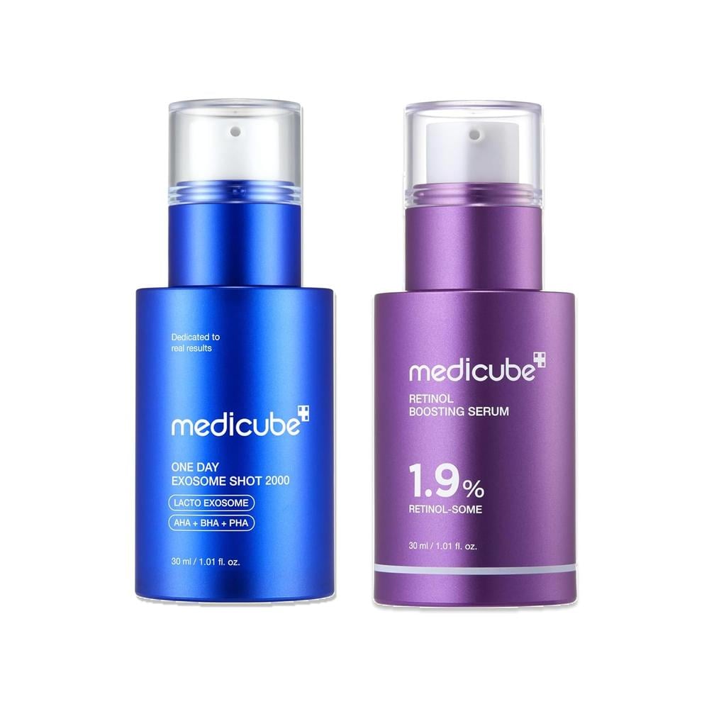SET DE SÉRUM REFINADOR DE POROS Y POTENCIADOR DE RETINOL MEDICUBE 2 PZS - 1