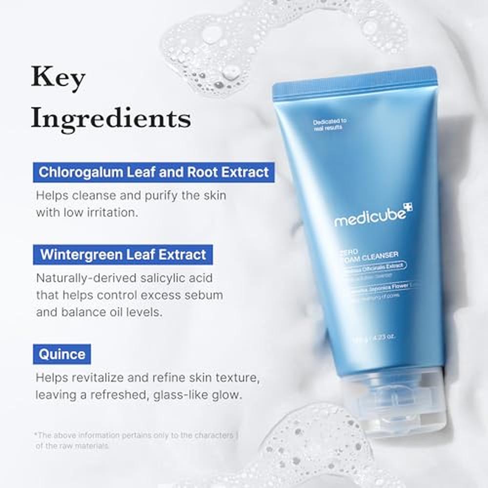 SET LIMPIADOR MEDICUBE ZERO PORE 2 PZS - 4