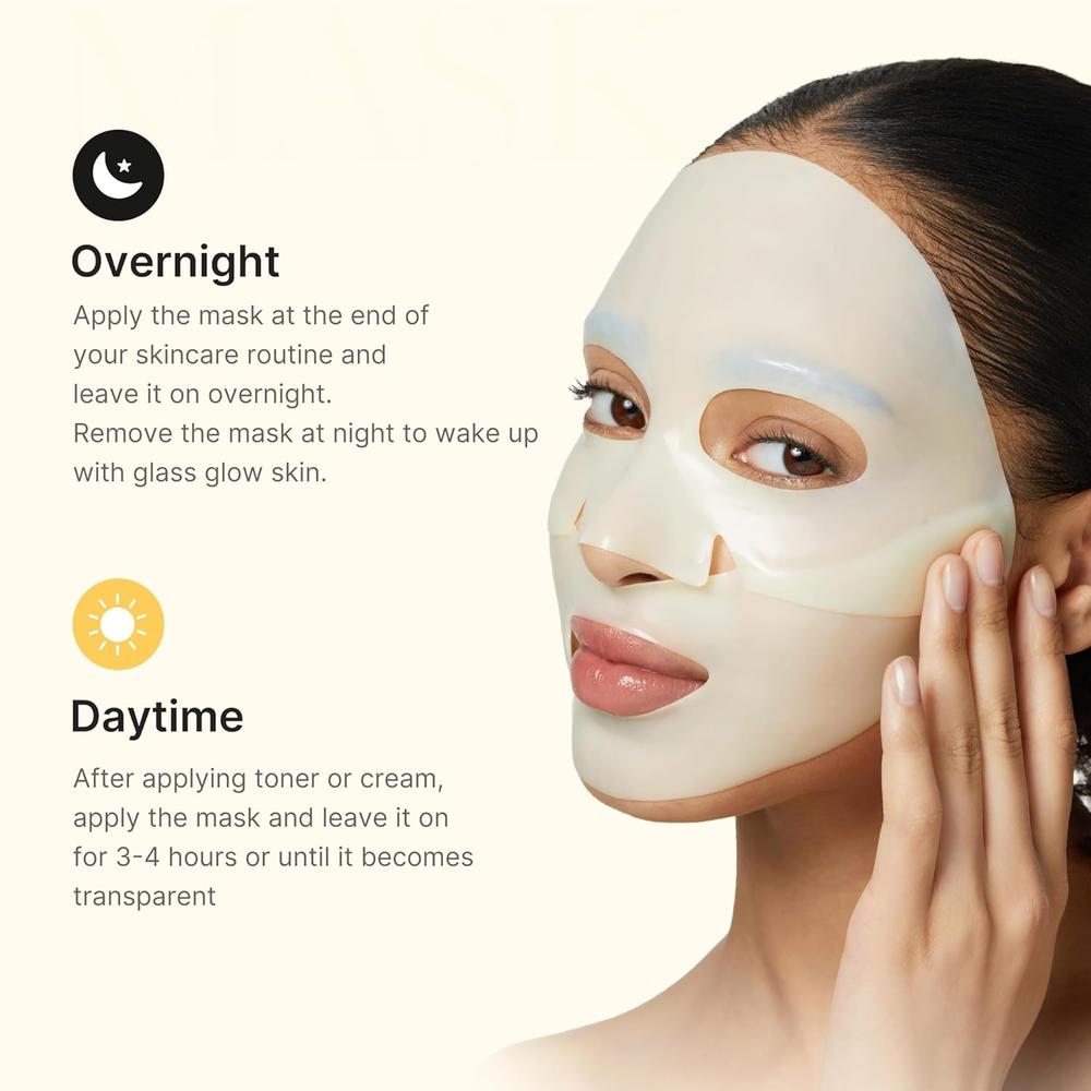 PACK 4 MASCARILLA MEDICUBE KOJIC ACID TURMERIC GEL MASK 0.98 OZ / 28 G - 4