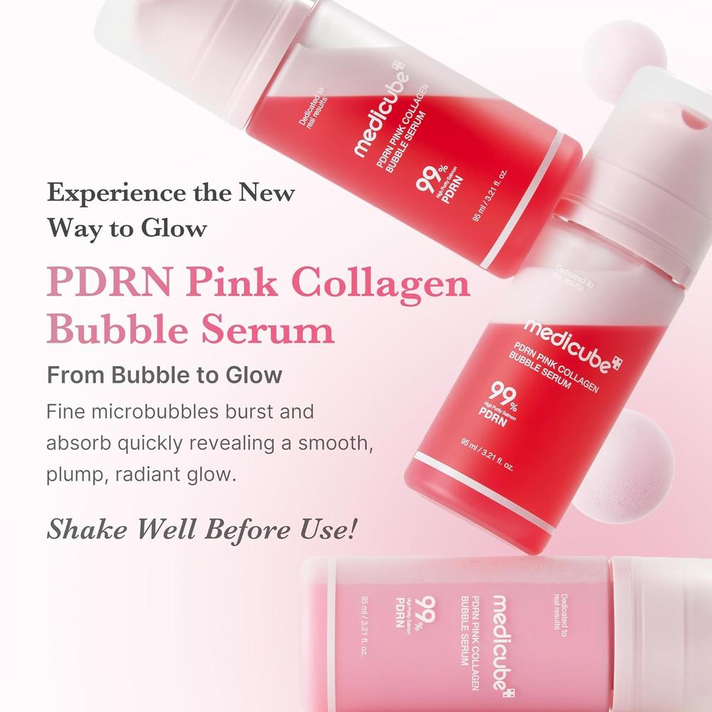 SET SERUM BURBUJAS VIRALES Y BROCHA GELATINA MEDICUBE 2 PZS - 2