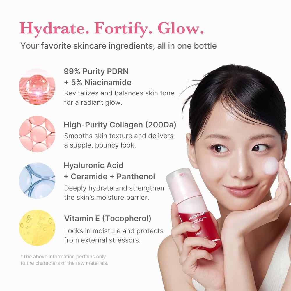 SET SERUM BURBUJAS VIRALES Y BROCHA GELATINA MEDICUBE 2 PZS - 3