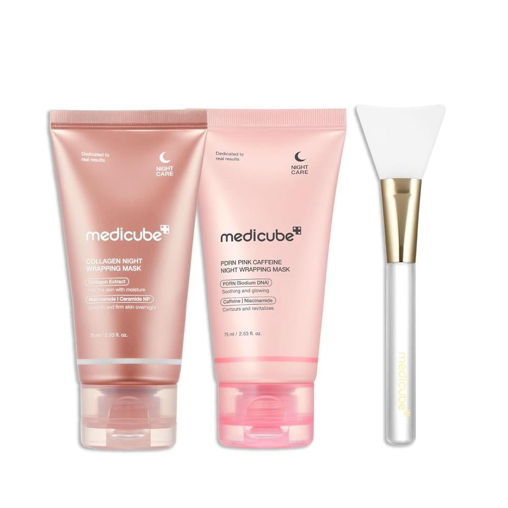 SET MEDICUBE PINK GLOW MASK 3 PZS - 1