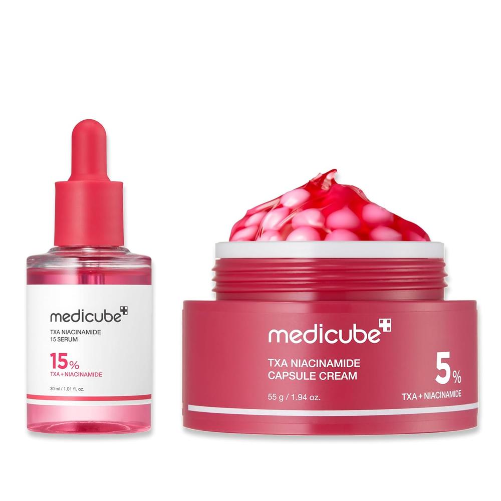 SET MEDICUBE TXA GLOW Y CARE 2 PZS - 1