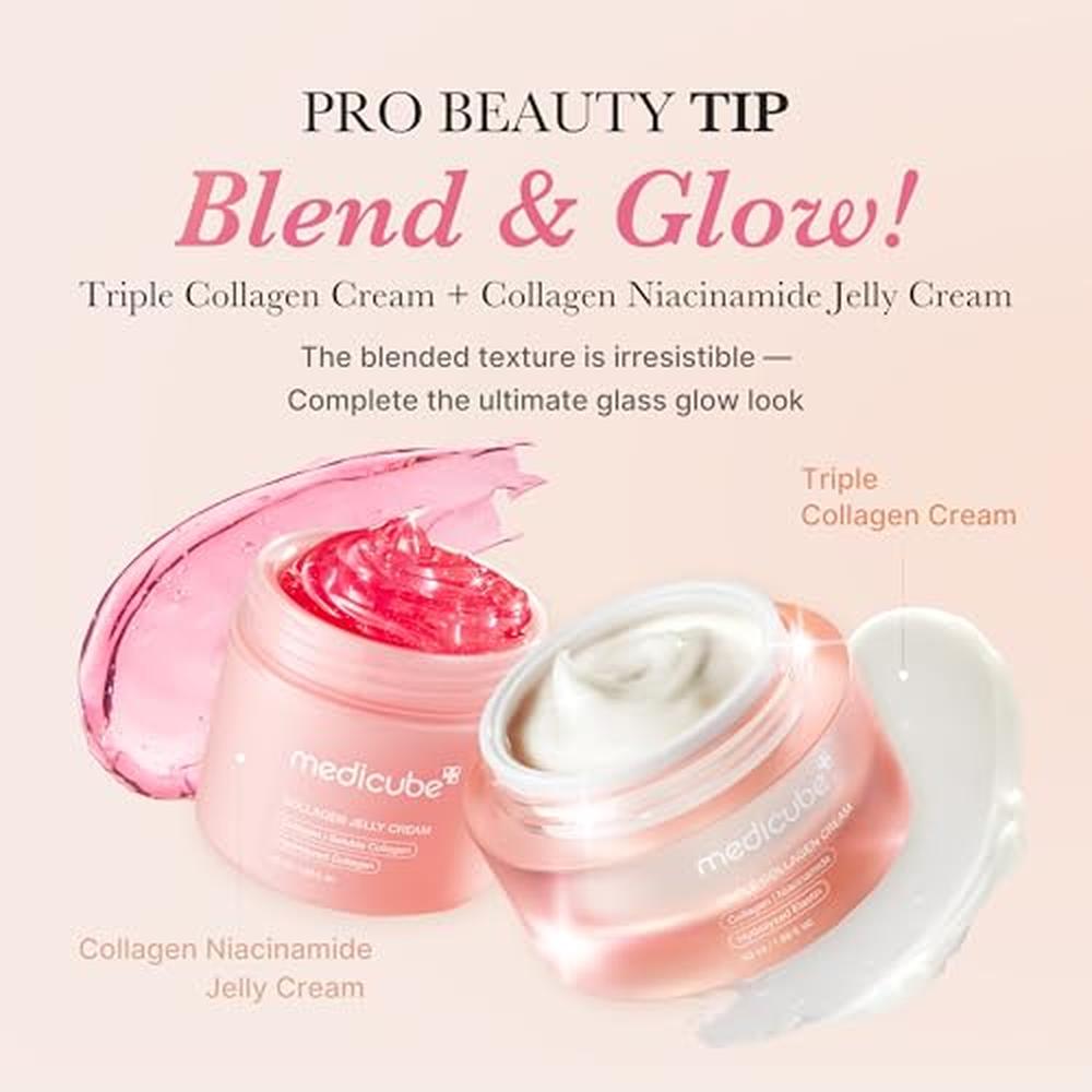 SET MEDICUBE COLLAGEN GEL CREAM + TRIPLE COLLAGEN CREAM - 2