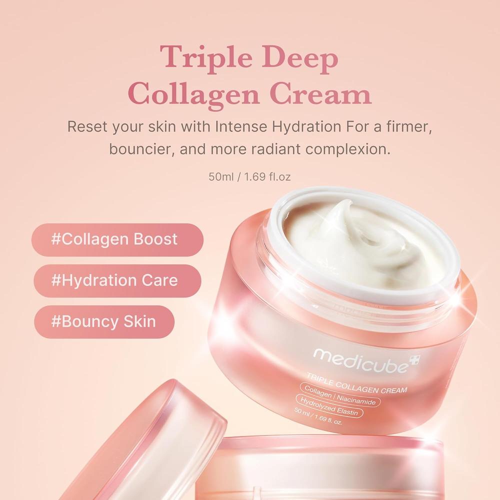 SET MEDICUBE COLLAGEN GEL CREAM + TRIPLE COLLAGEN CREAM - 6